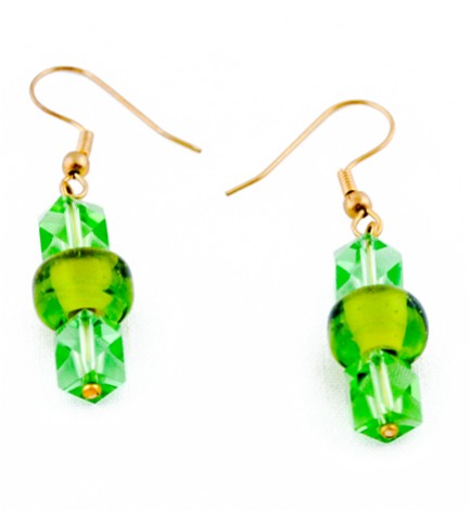 Adzo Treat green earrings 